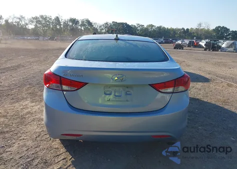 2012 Hyundai Elantra Gls (Ulsan Plant) из США, поврежденный, VIN KMHDH4AE8CU335723